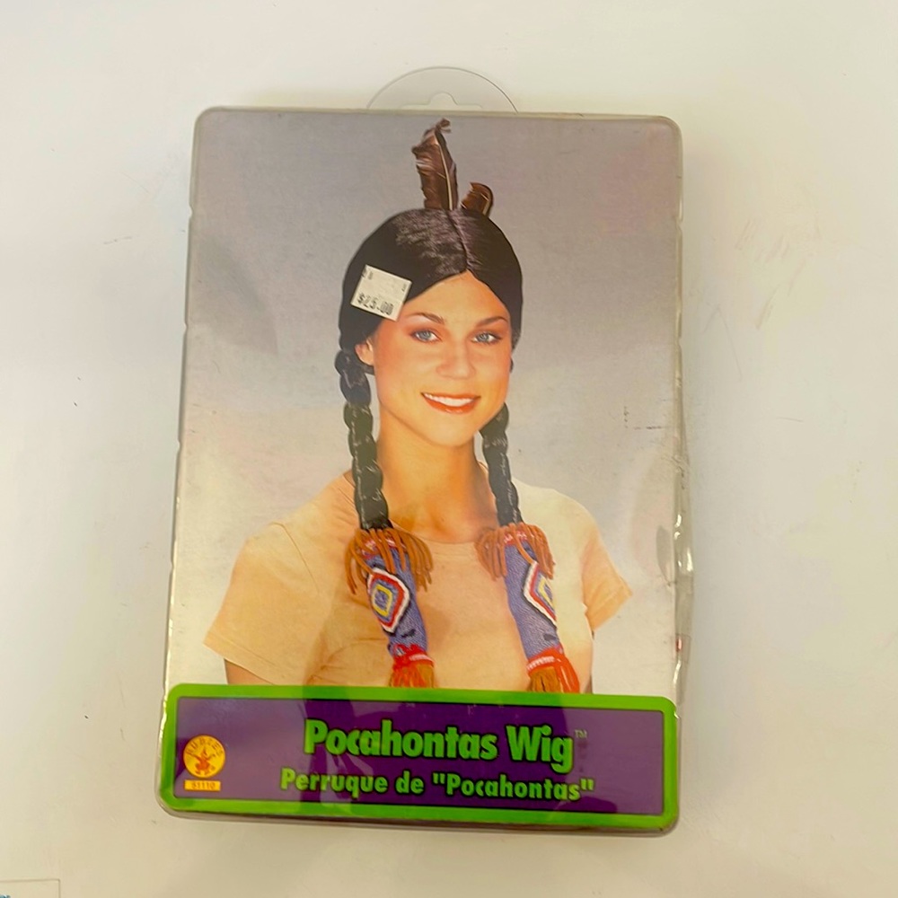 new Pocahontas Wig with feathers